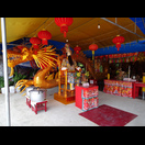 In einem chinesischen Tempel